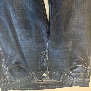 White House Black Market Dark Blue Boot Cut Jeans